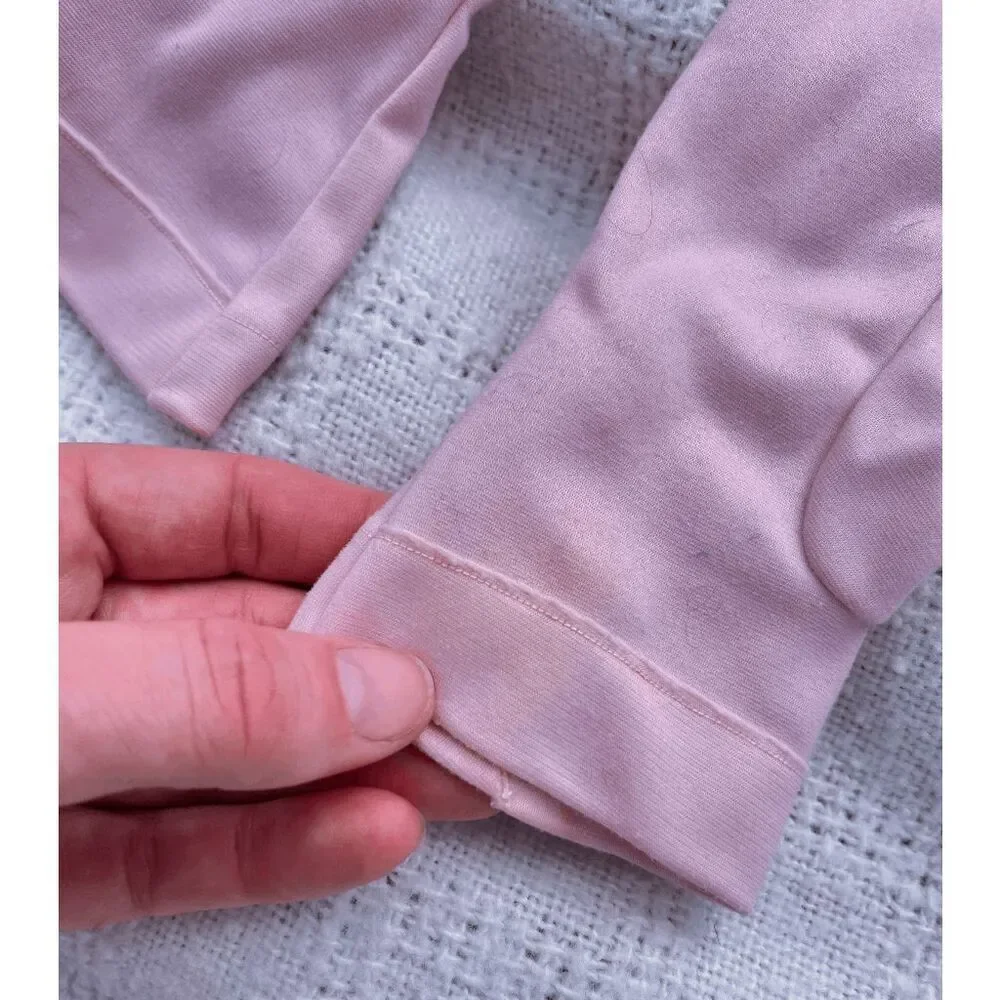 VTG Blush Pink Nylon Dress Gloves Mid Century Rockabilly Retro